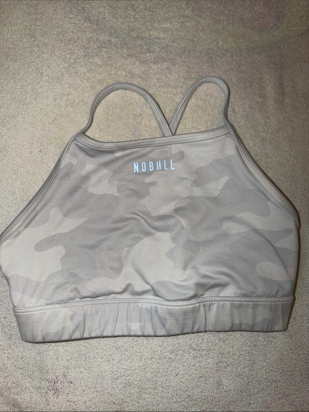 NOBULL Women's Camo High-Neck Sports Bra